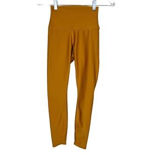 ALO Yoga Mustard Leggings